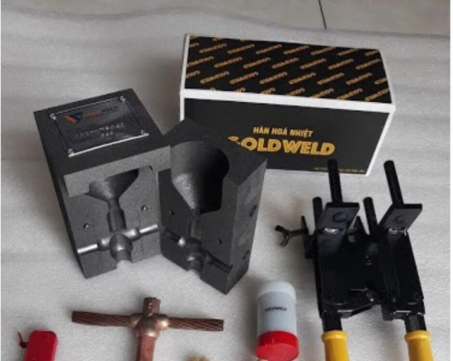 Khuôn hàn hóa nhiệt dùng định hình kim loại nóng chảy trong tiếp địa